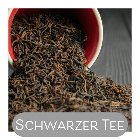Schwarzer Tee als Naturfarbe