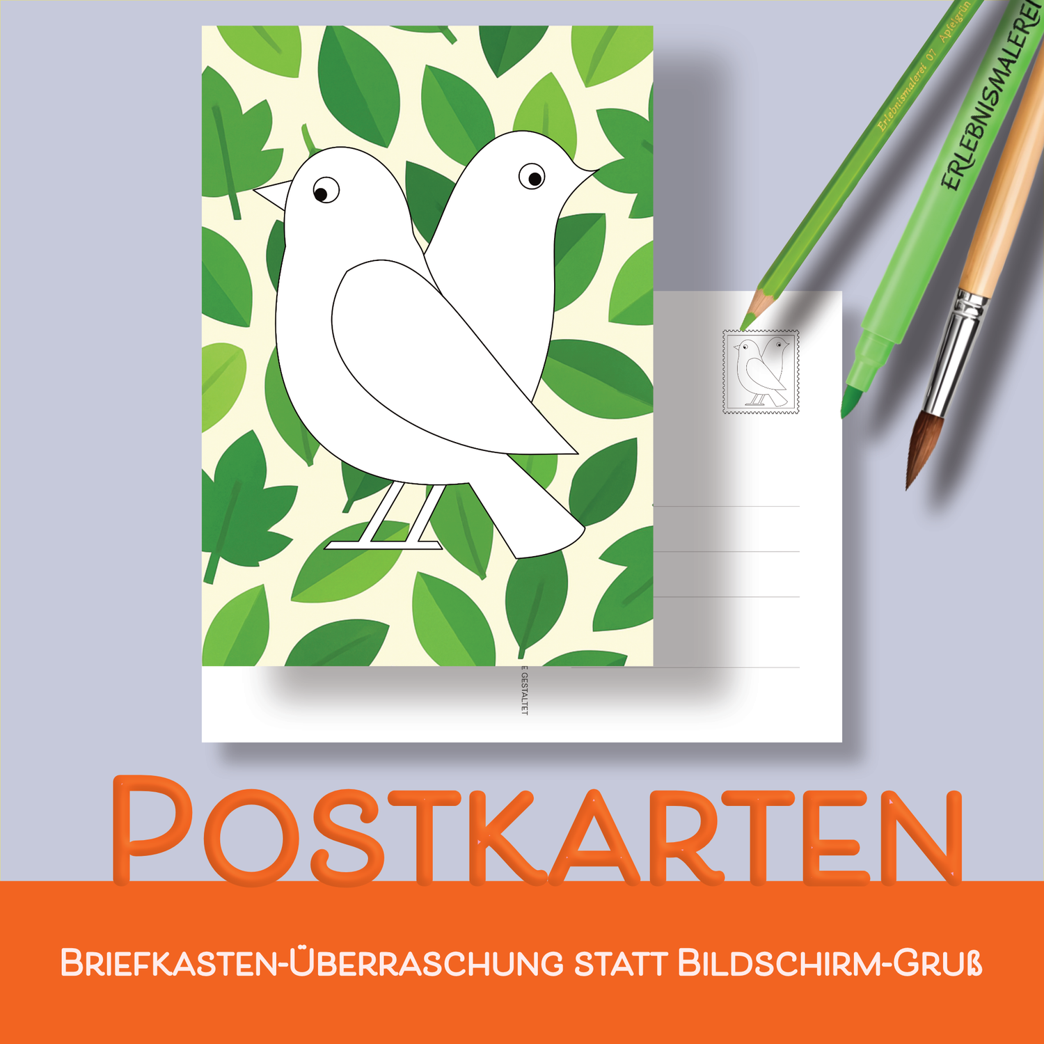Postkarten - Kleine Kunstwerke zum Versenden