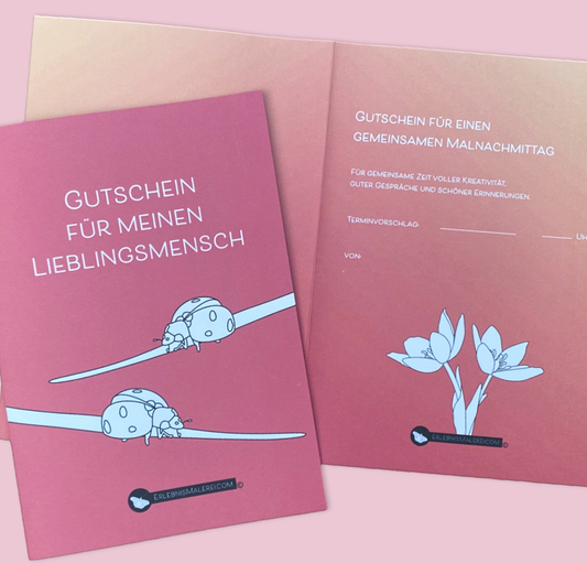 Gutschein für meinen Lieblingsmensch – Gemeinsame Zeit verschenken