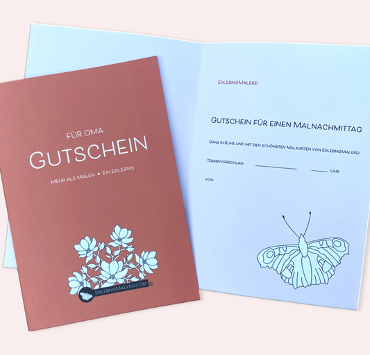Gutschein für Oma - kostenloser Download