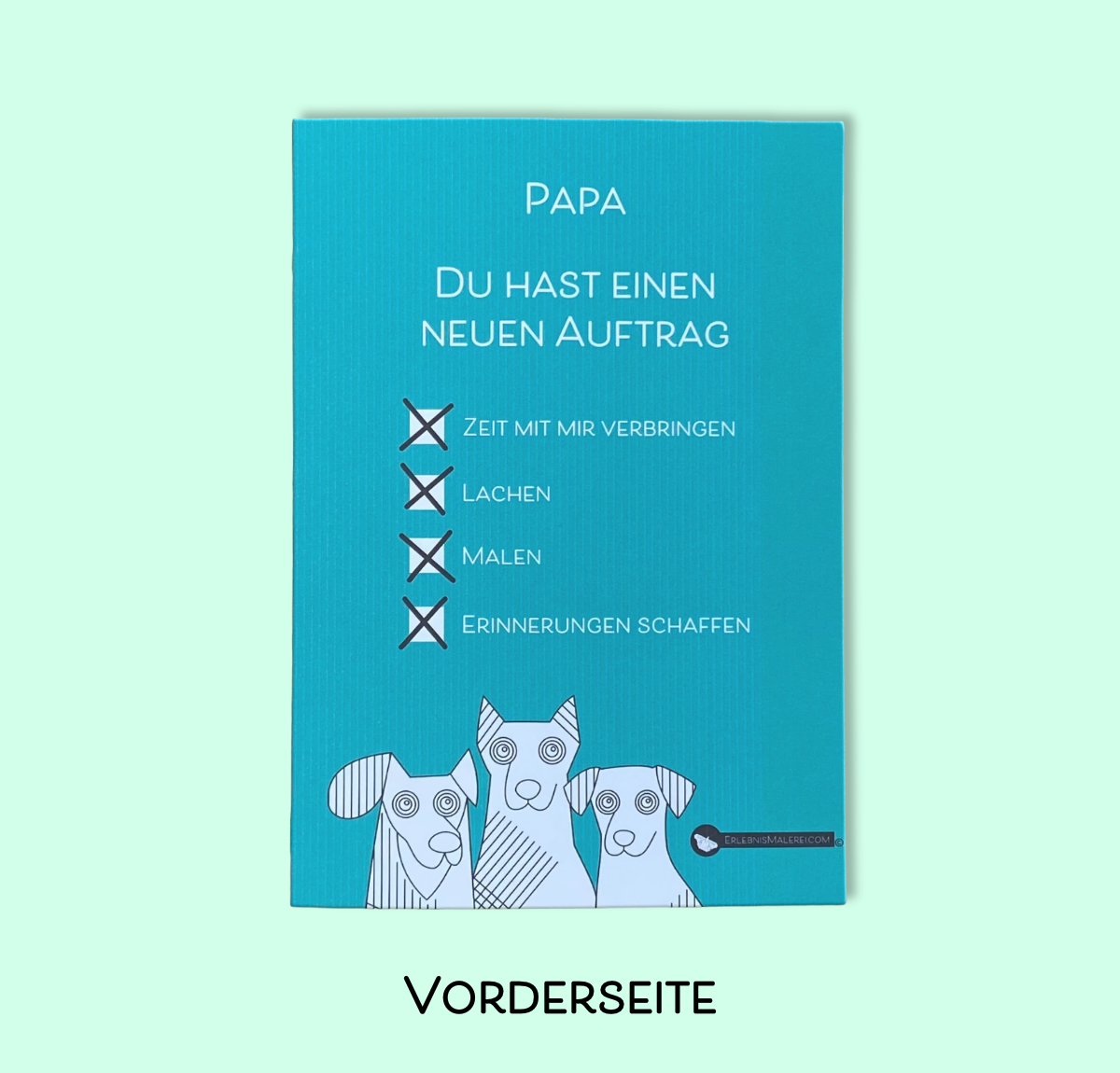 Gutschein für Papa – kostenlos downloaden