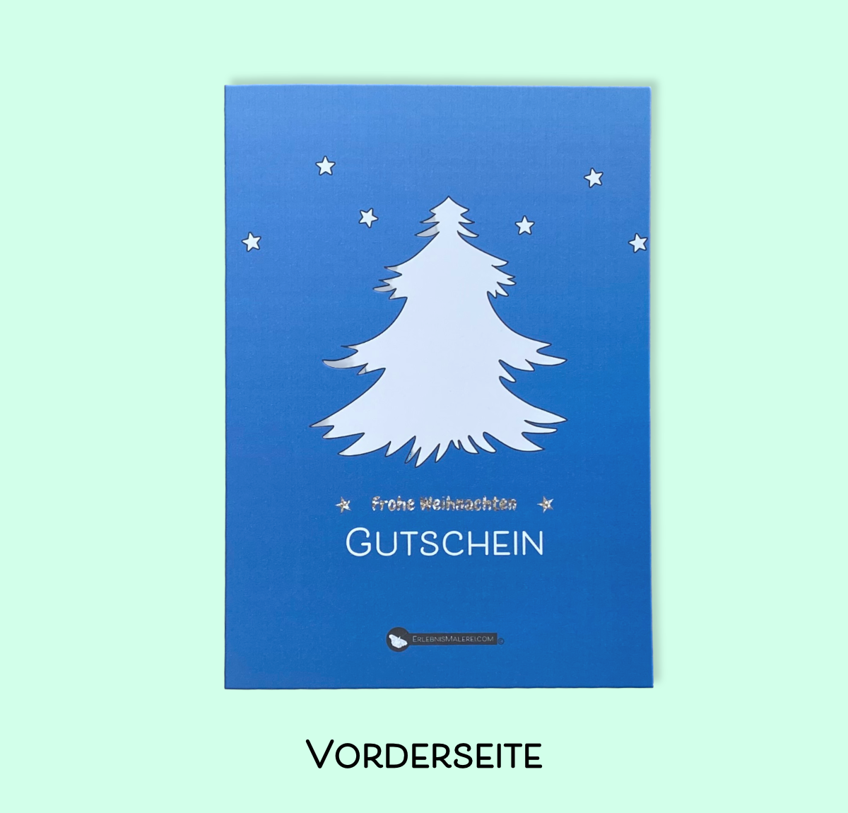 Gutschein zu Weihnachten - kostenlos downloaden