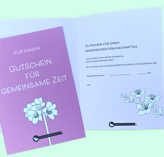 Gutschein für Mama - kostenlos downloaden