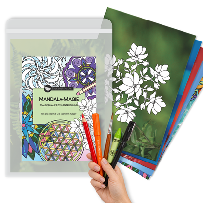 Malkarten-Set "Mandala-Magie"