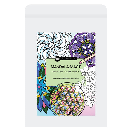 Malkarten-Set Mandalas. 5 traumhafte Mandalas zum Ausmalen